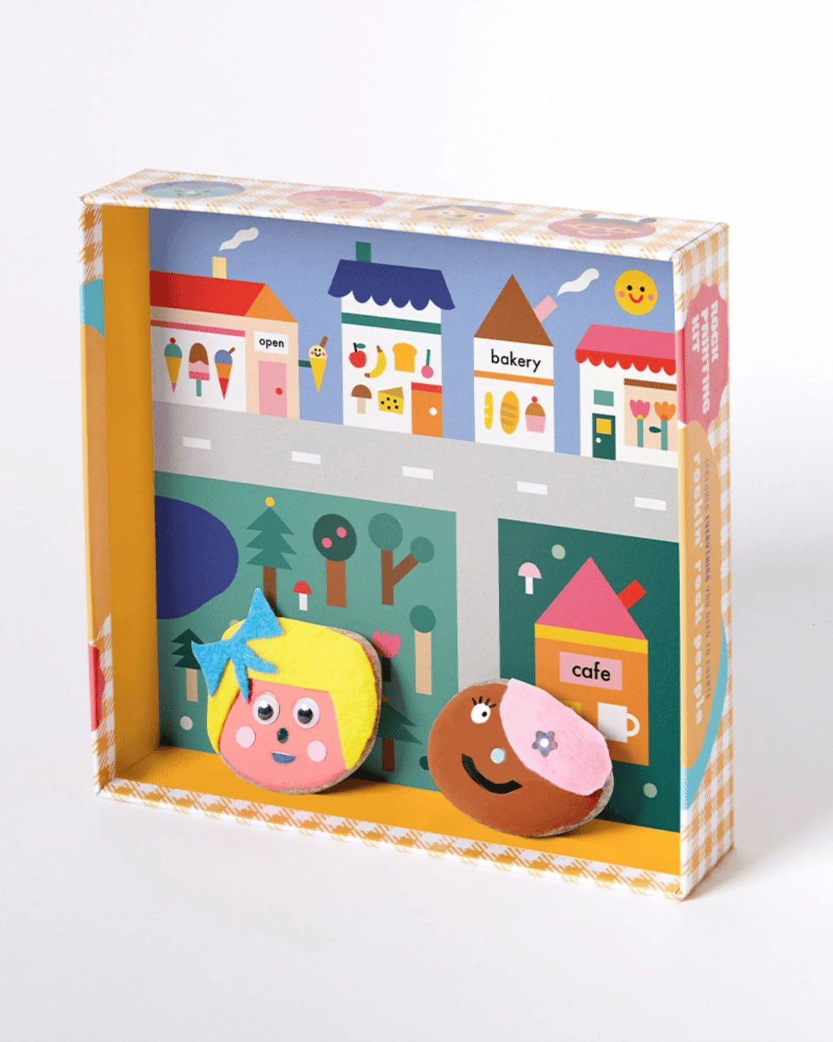 Kids Rock Painting Kit - Cool Faces Edition