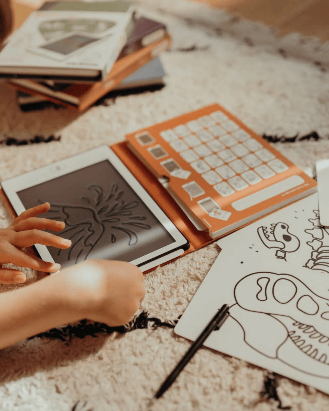 Kidydraw Mini Drawing Tablet - Dinosaurs 