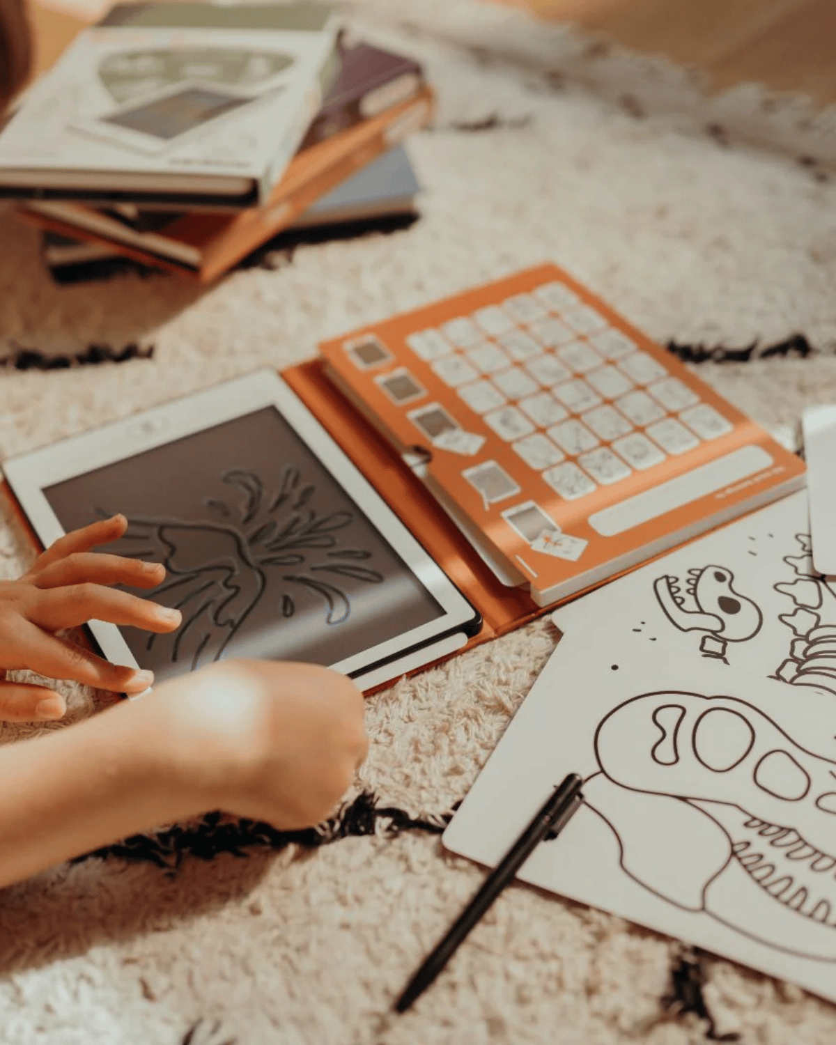 Kidydraw Mini Drawing Tablet - Dinosaurs 