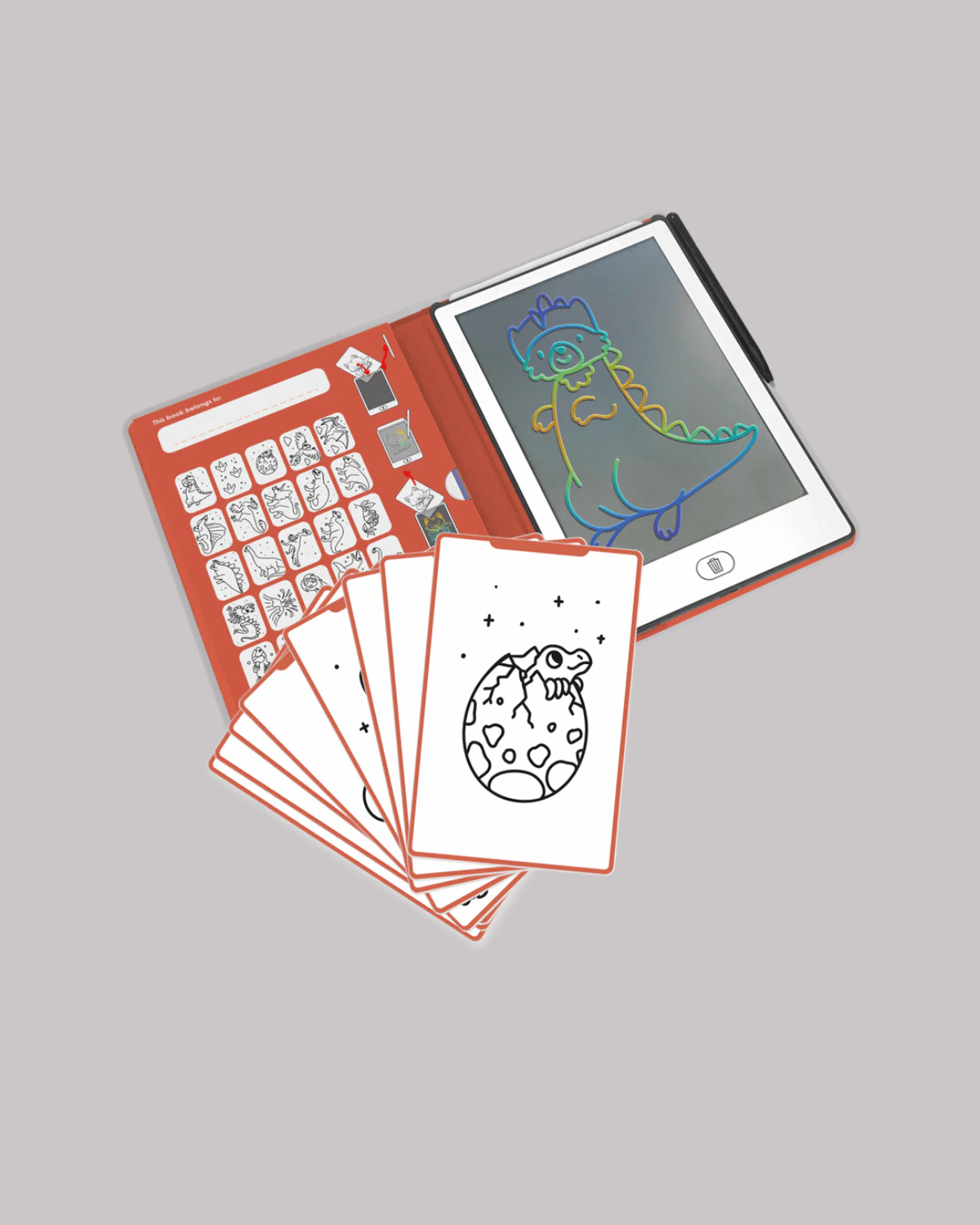 Kidydraw Mini Drawing Tablet - Dinosaurs 