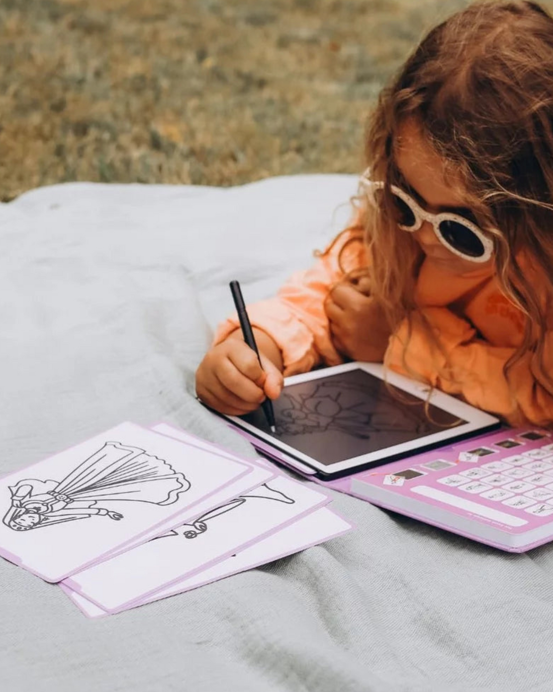 Kidydraw Mini Drawing Tablet - Princesses Around The World