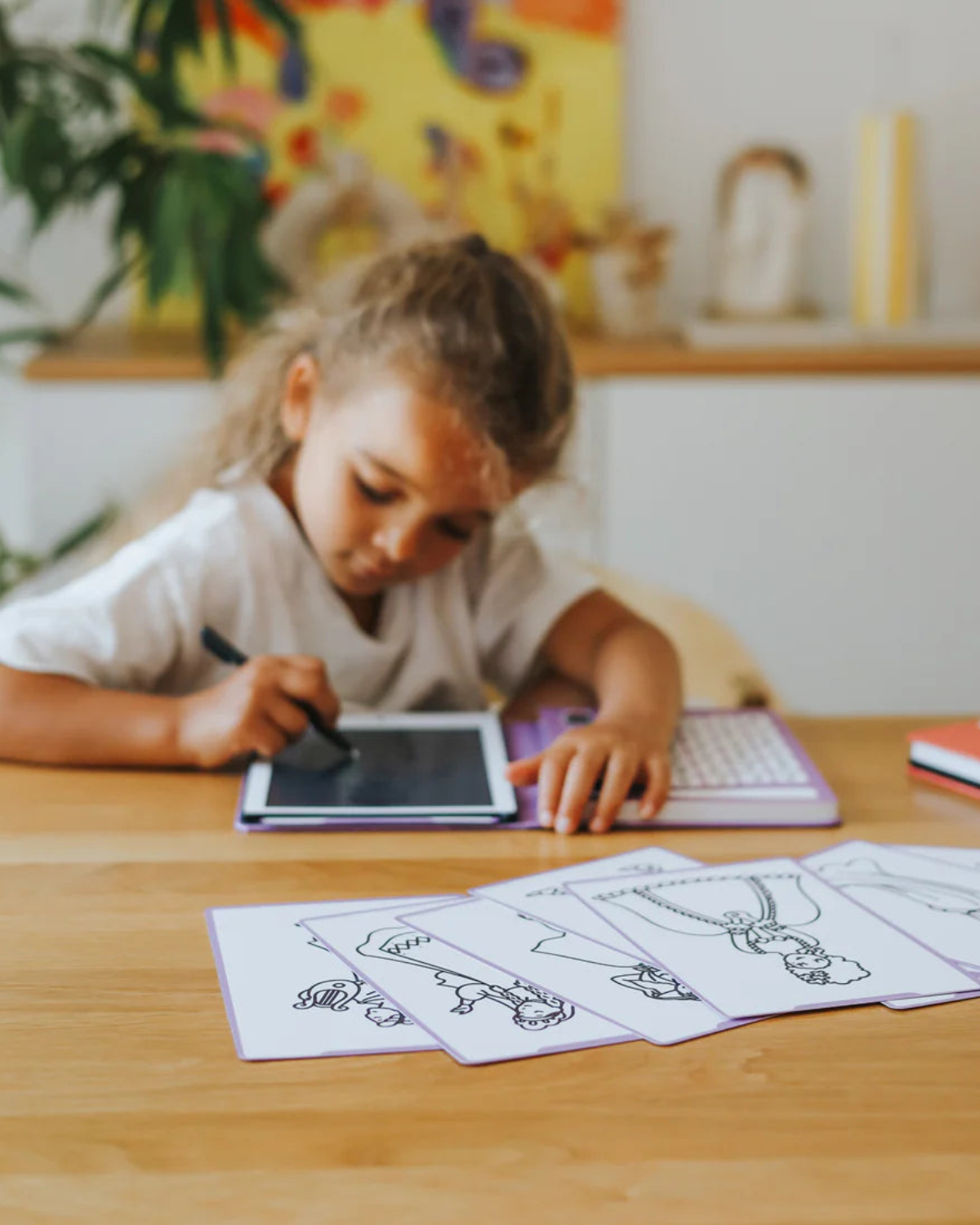 Kidydraw Mini Drawing Tablet - Princesses Around The World