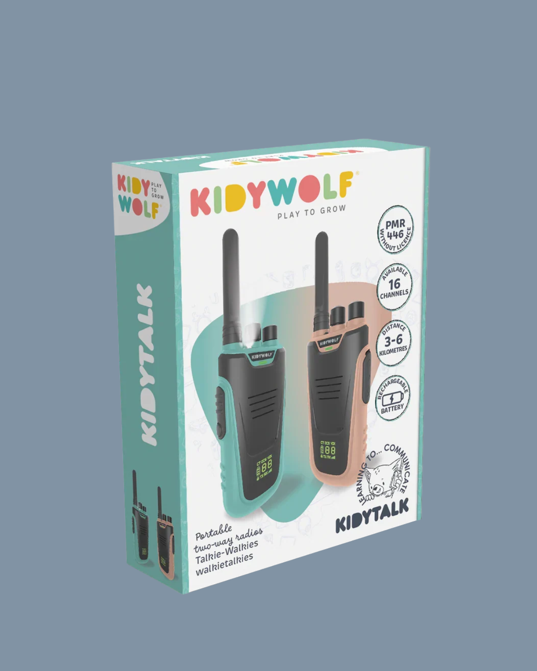KidyTalk Long Range Walkie-Talkie by Kidywolf 