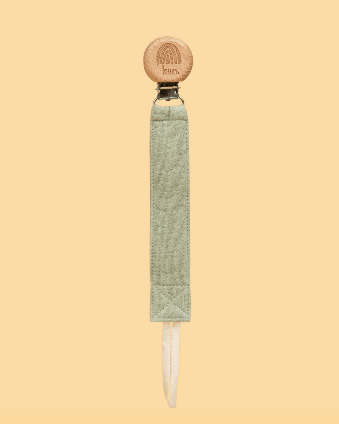 Cotton Dummy Clip in Sage by Kiin Baby ✨