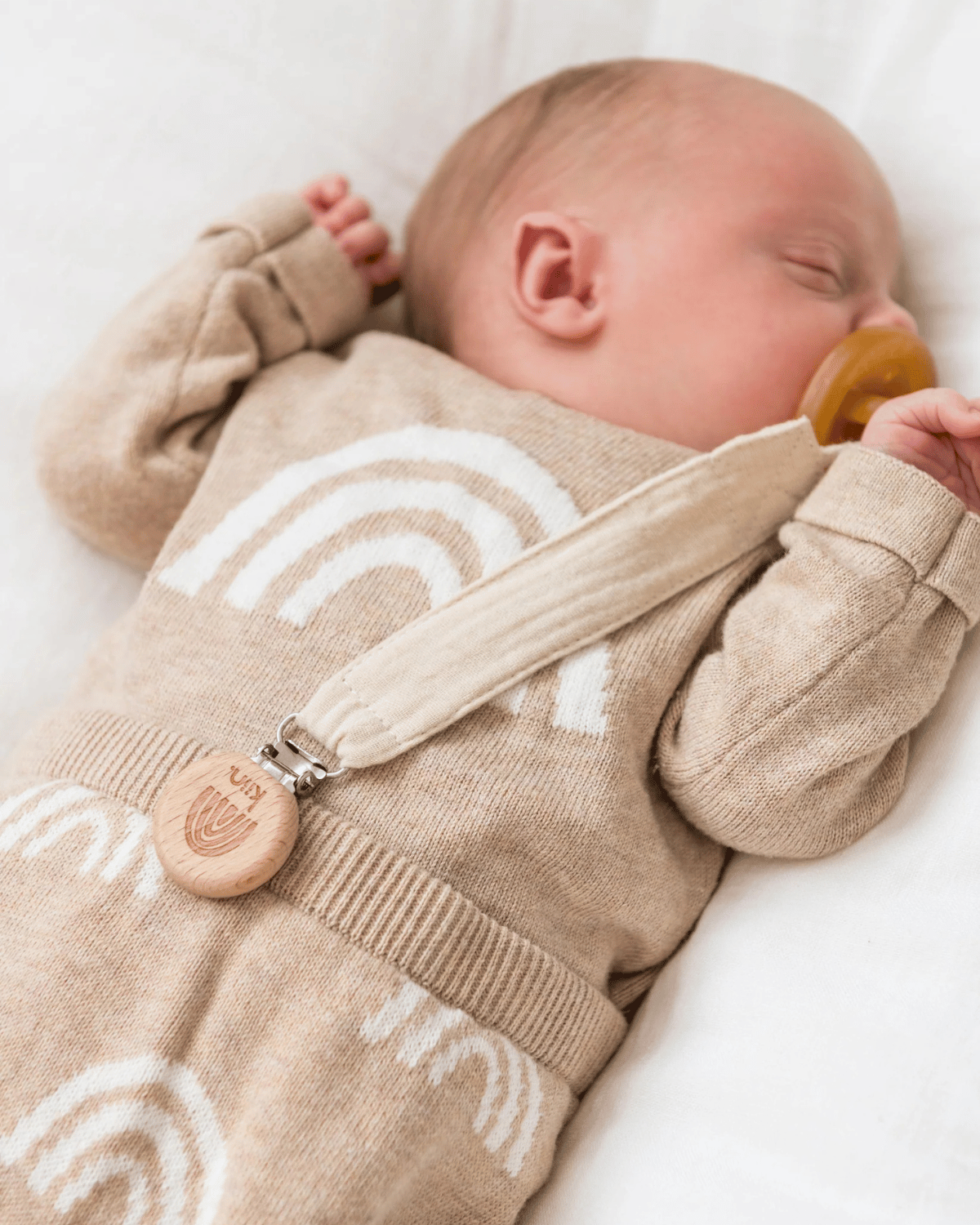 Cotton Dummy Clip in Sage by Kiin Baby ✨