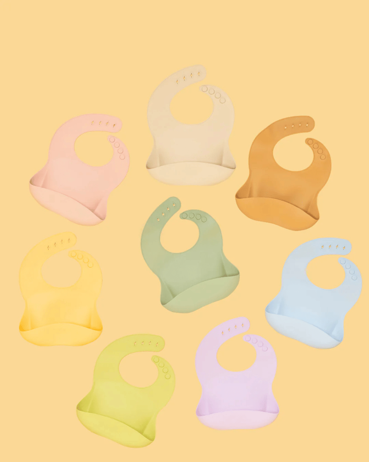 Silicone Bib in Pastel Sky by Kiin Baby✨