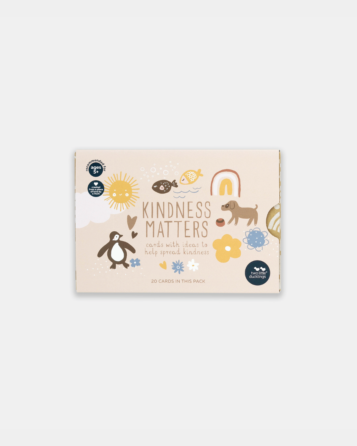 Kindness Matters Flash Cards by Two Little Ducklings