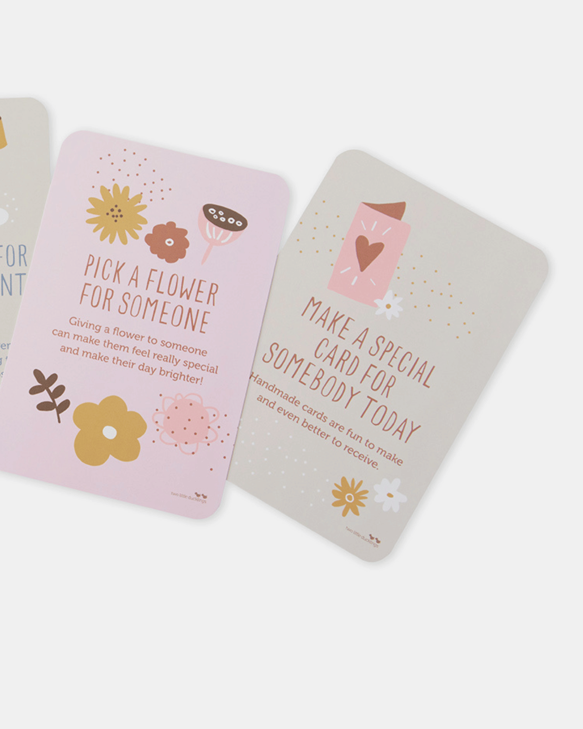Kindness Matters Flash Cards by Two Little Ducklings