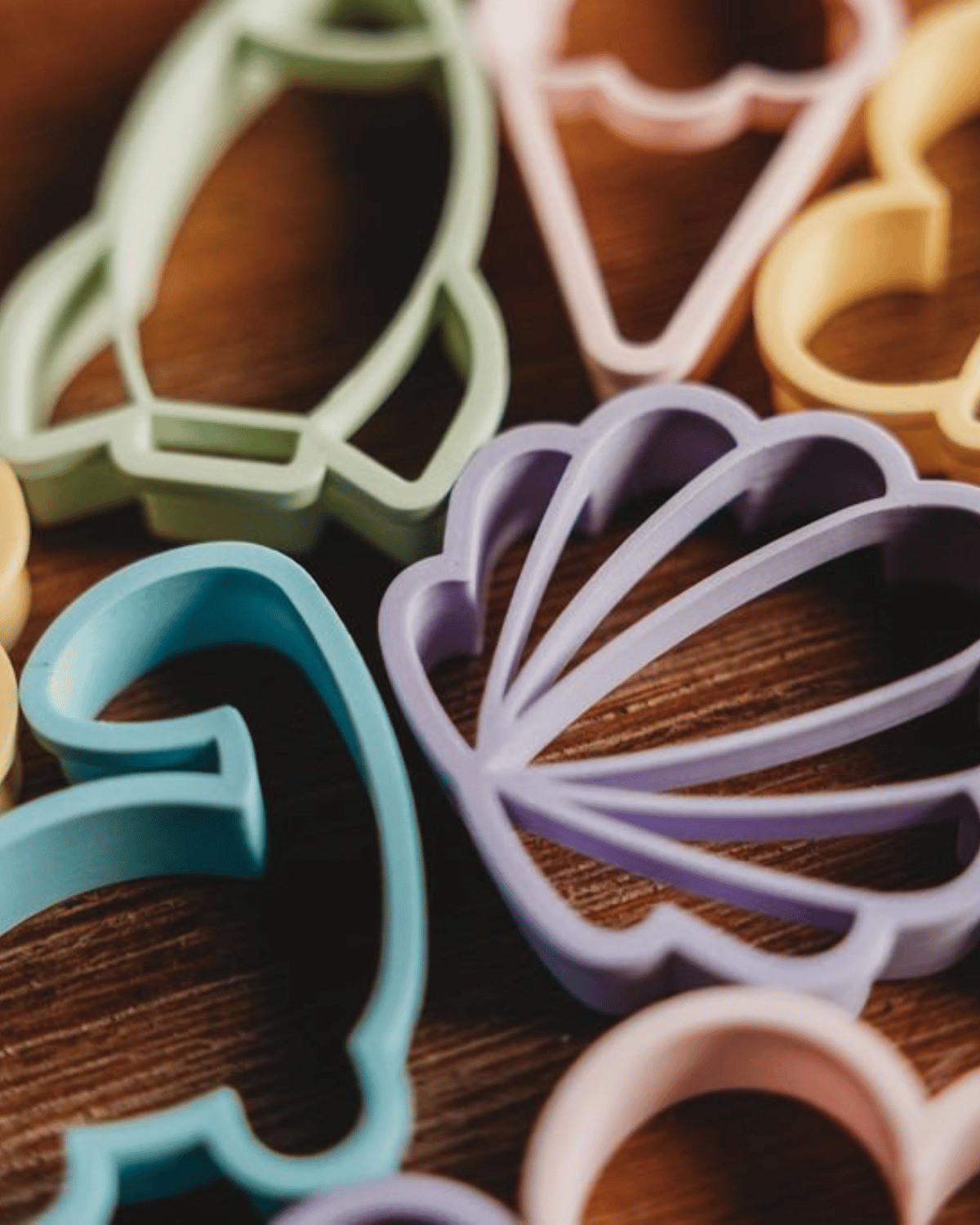 Playdough Colour Eco Cutter Set (set of 10) by Kinfolk Pantry&amp;nbsp;🧚🏻