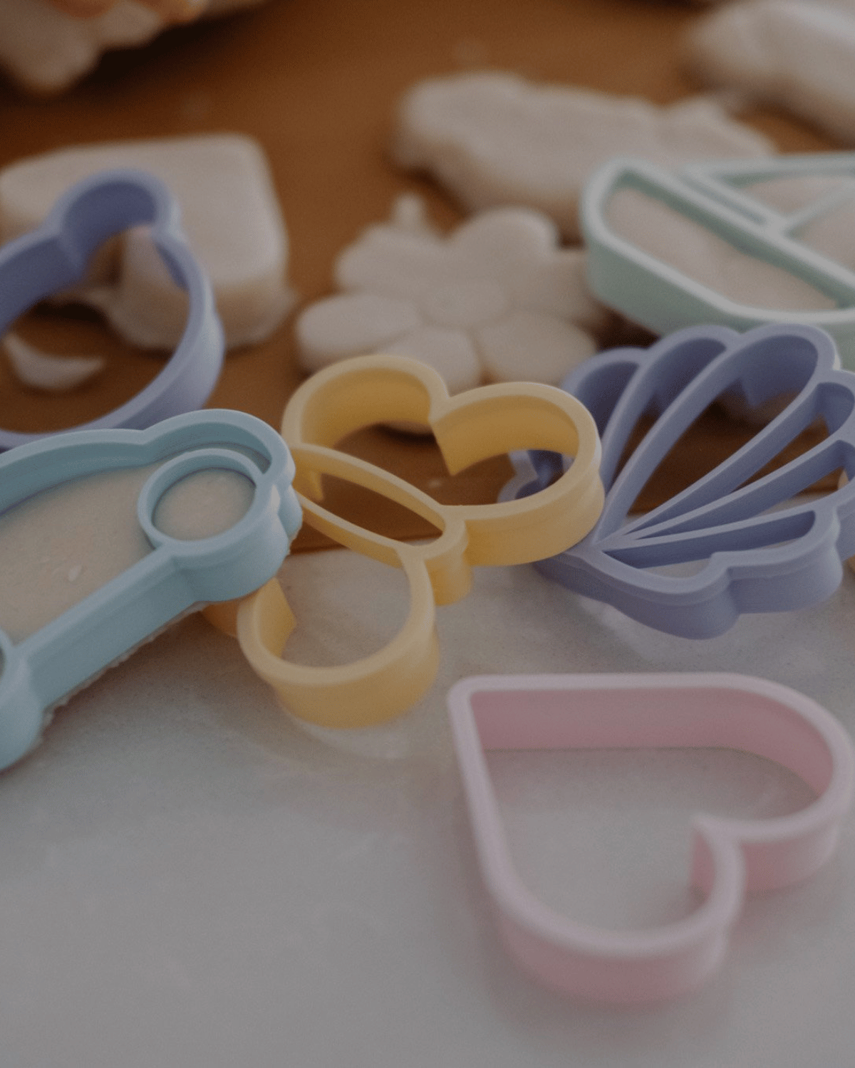 Playdough Colour Eco Cutter Set (set of 10) by Kinfolk Pantry&amp;nbsp;🧚🏻