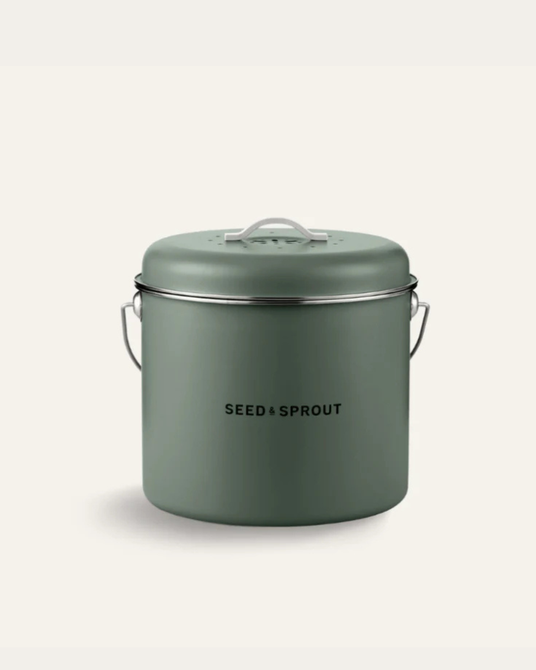 Seed &amp; Sprout Kitchen Compost Bin - Eucalyptus 