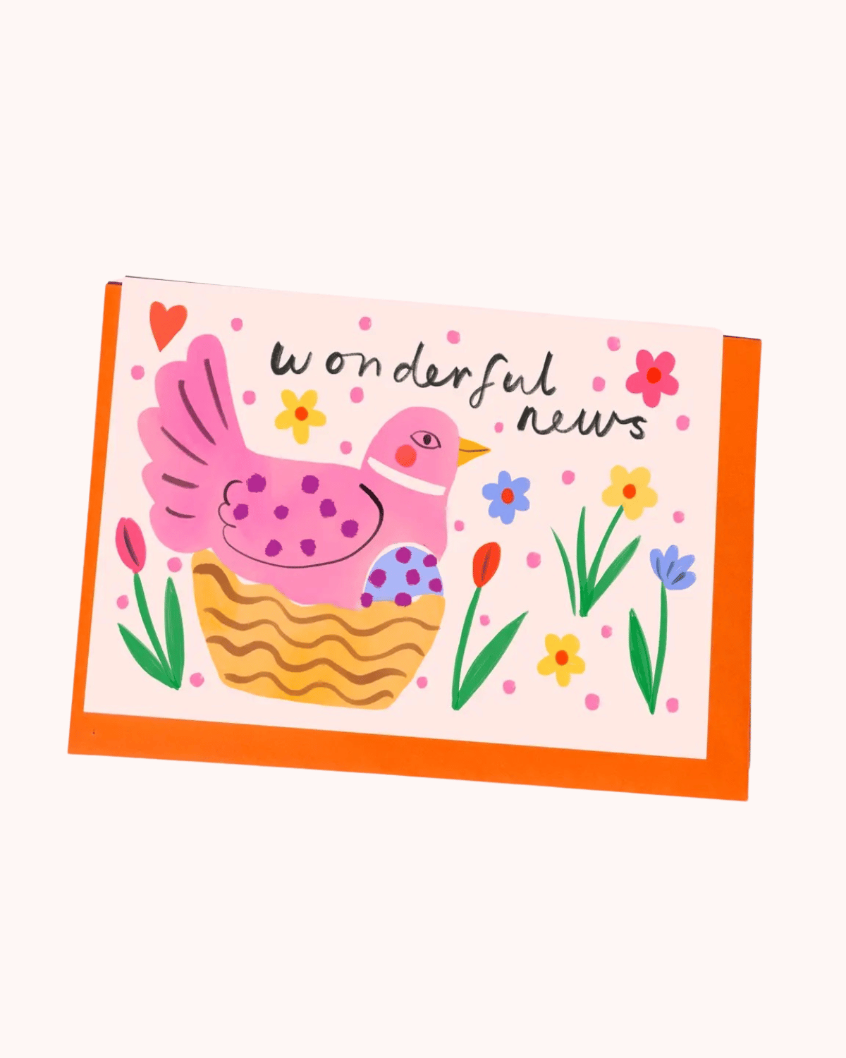 Greeting Card - Expecting Hen