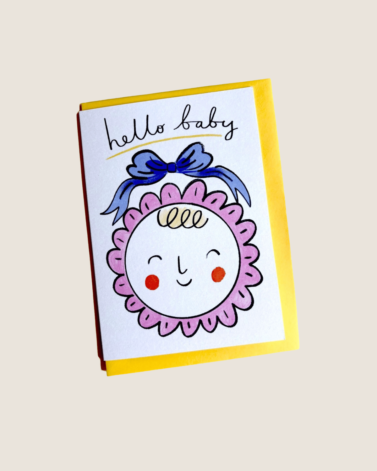 Greeting Card - Hello Baby