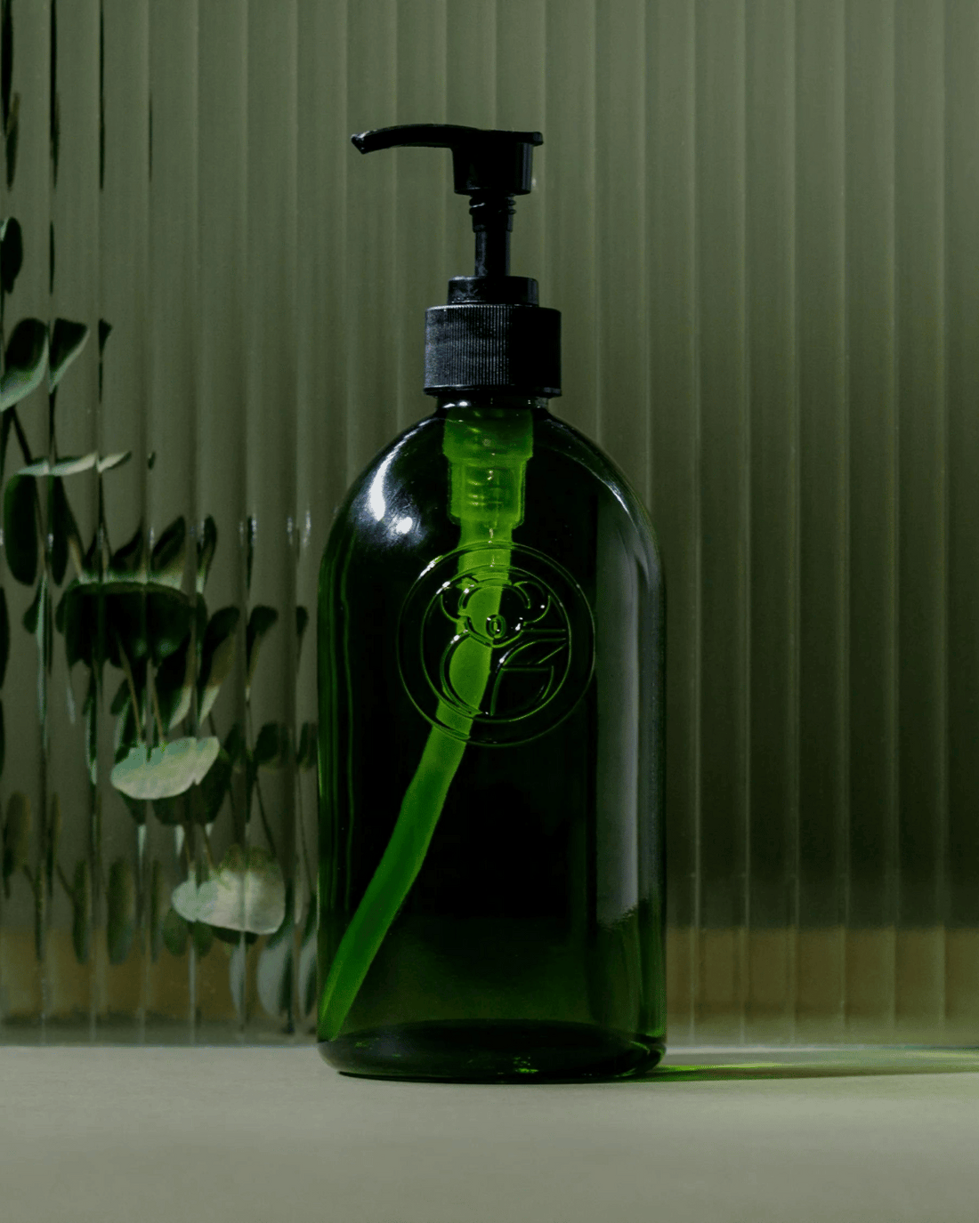 Apothecary Glass Bottle with Pump (500ml)