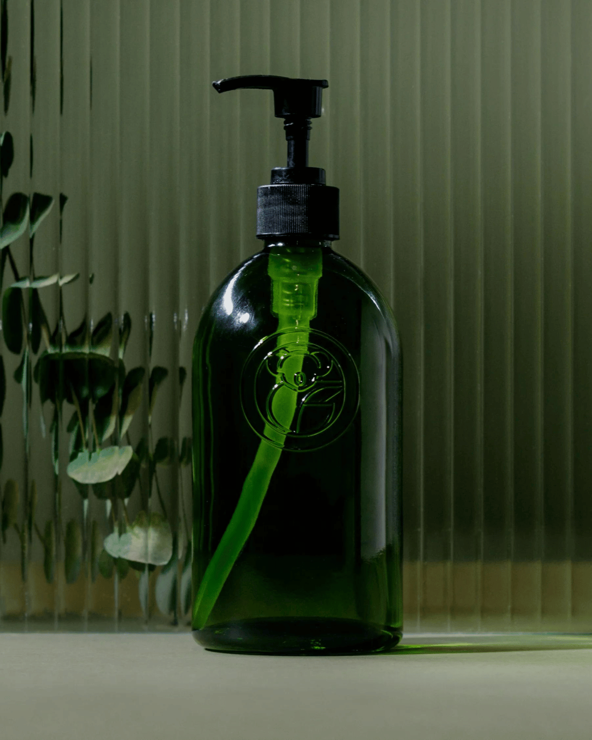 Apothecary Glass Bottle with Pump (500ml)