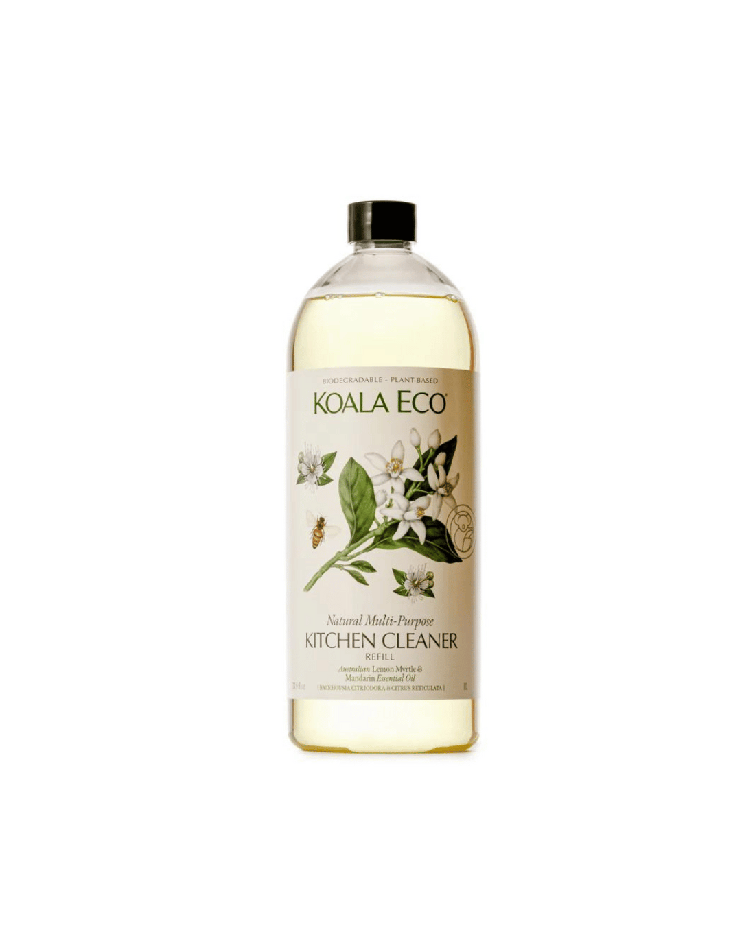 Natural Multi-Purpose Kitchen Cleaner by Koala Eco - Lemon Myrtle &amp; Mandarin (1L Refill)