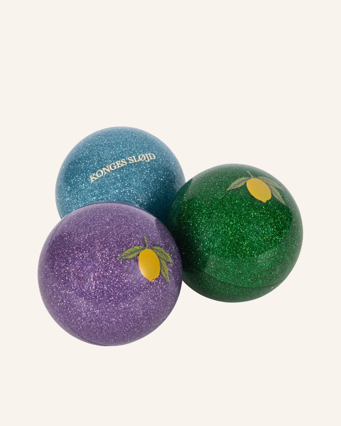 KONGES SLØJD ❘ 3 Pack Sparky Balls - Blue