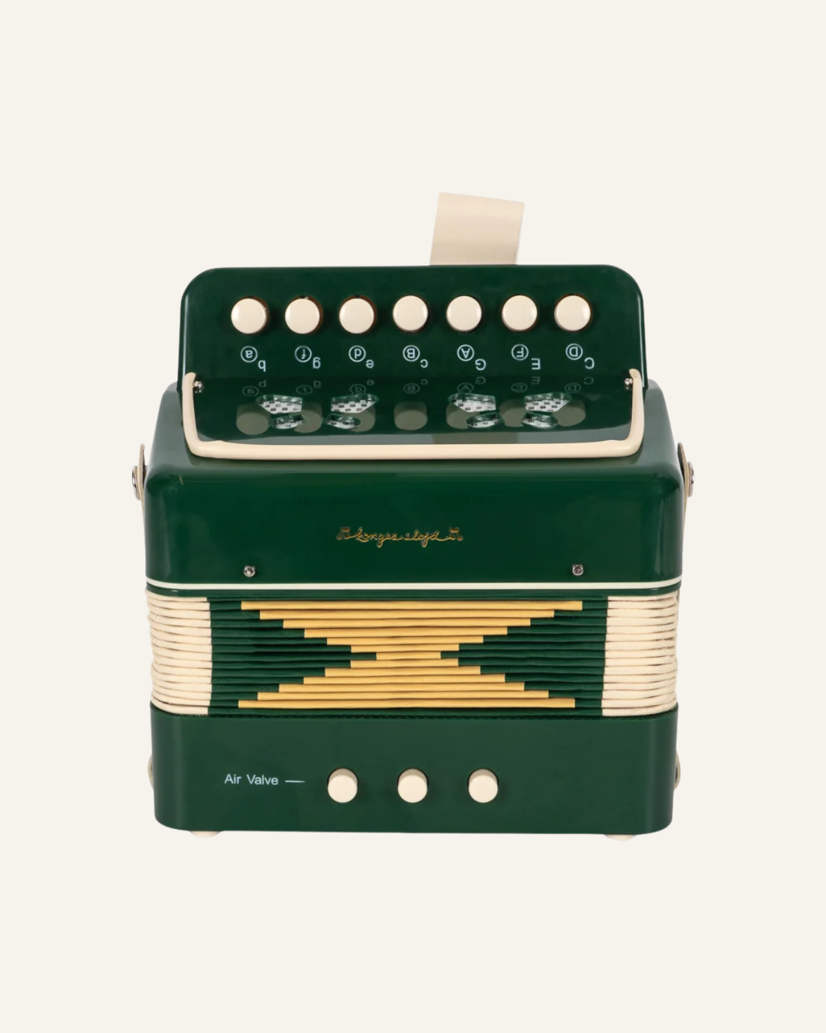 Accordion - Green by Konges Sløjd