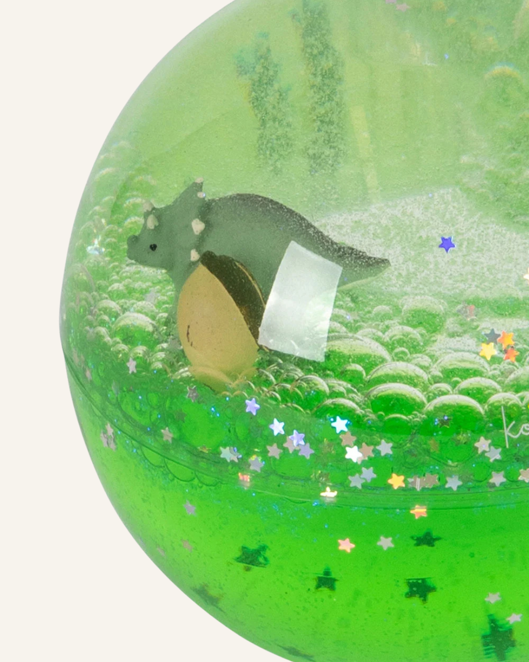Glitter Water Ball - Swan &amp; Cherry by Konges Sløjd