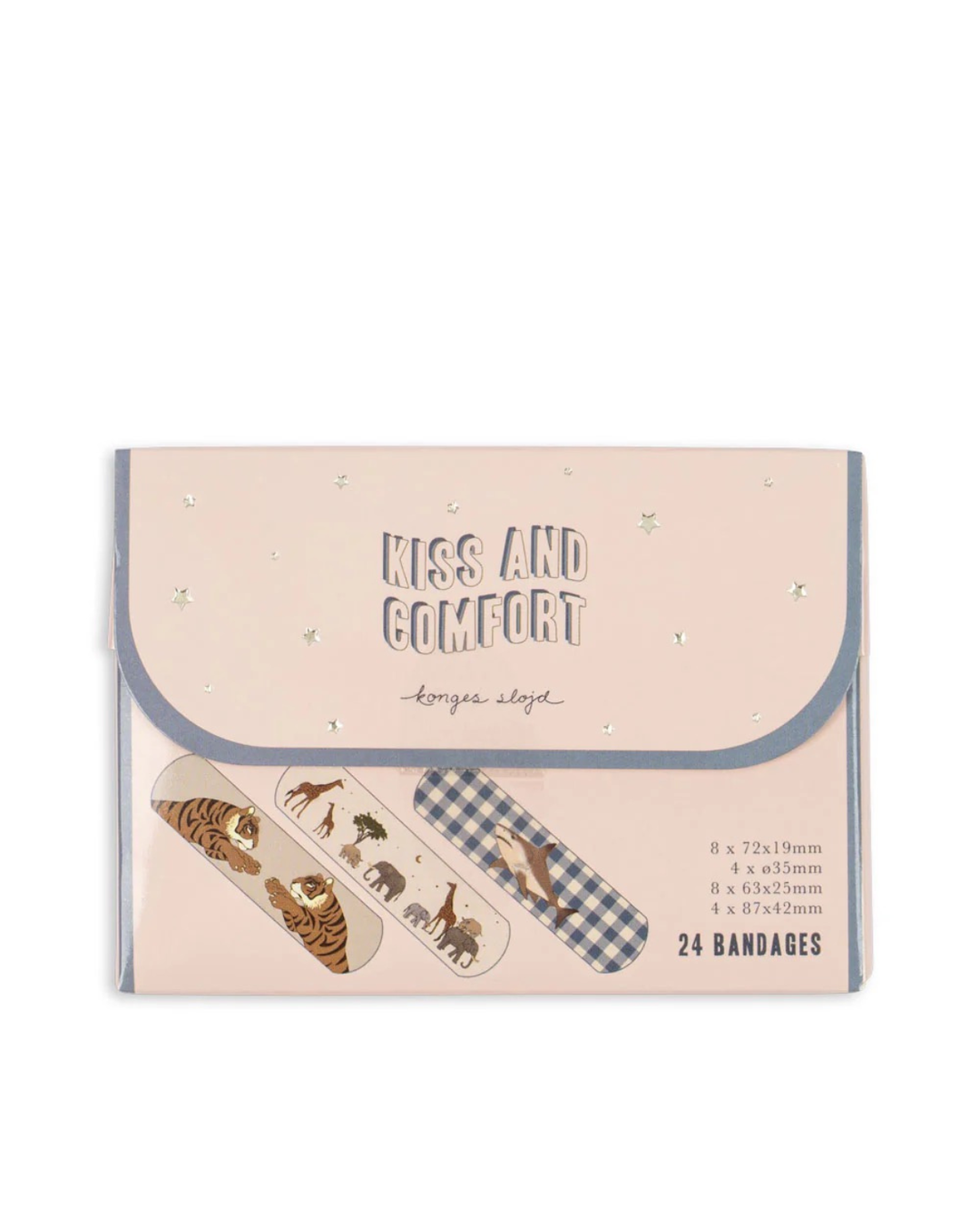 Kiss and Comfort Kids Bandages - Blue Mx by Konges Sløjd 