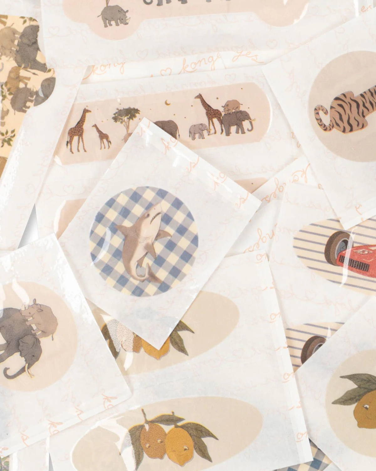 Kiss and Comfort Kids Bandages - Blue Mx by Konges Sløjd 