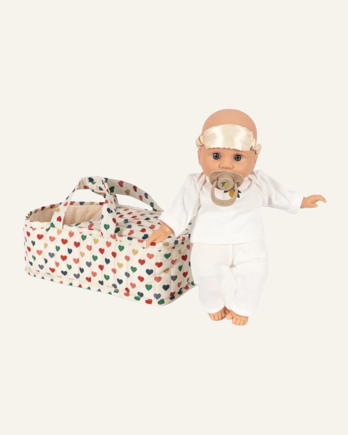 Lola Baby Doll Set -Coeur Coloré by Konges Sløjd