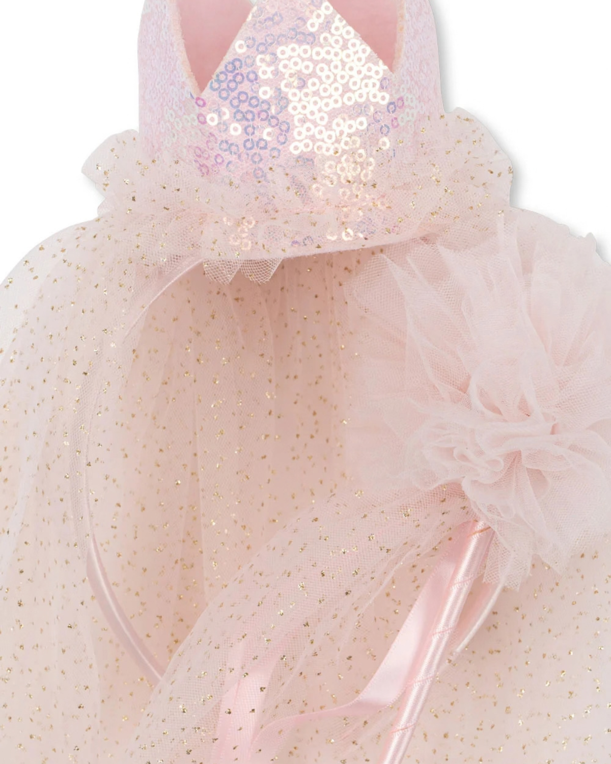 KONGES SLØJD ❘ Princess Crown Costume - Cloud Pink