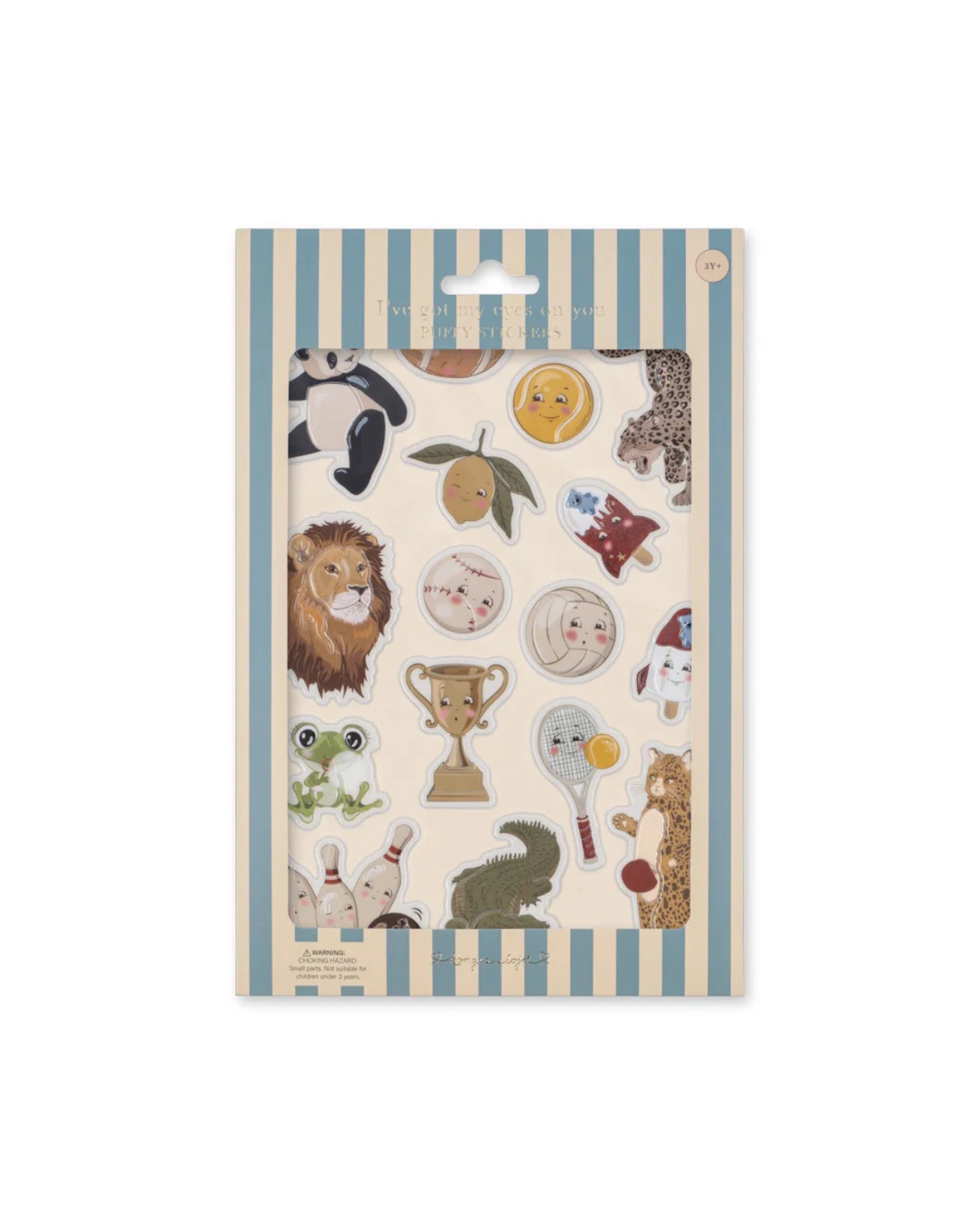 Puffy Stickers - Animals by Konges Sløjd 