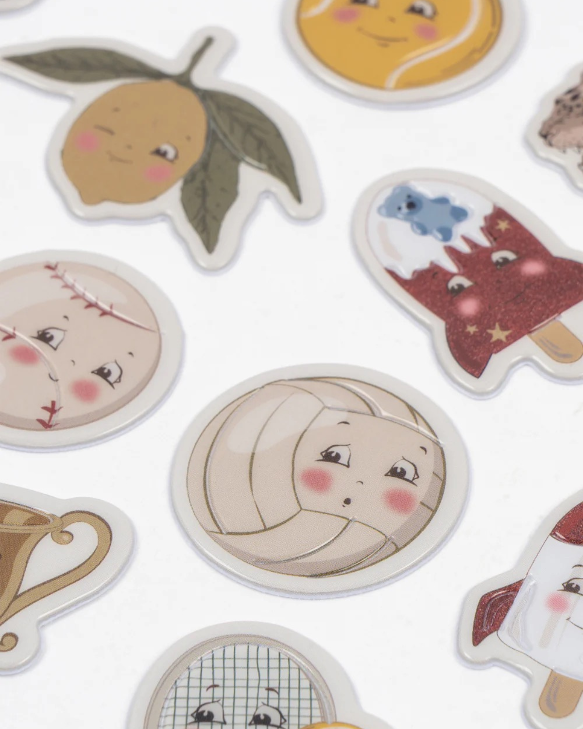 Puffy Stickers - Animals by Konges Sløjd 