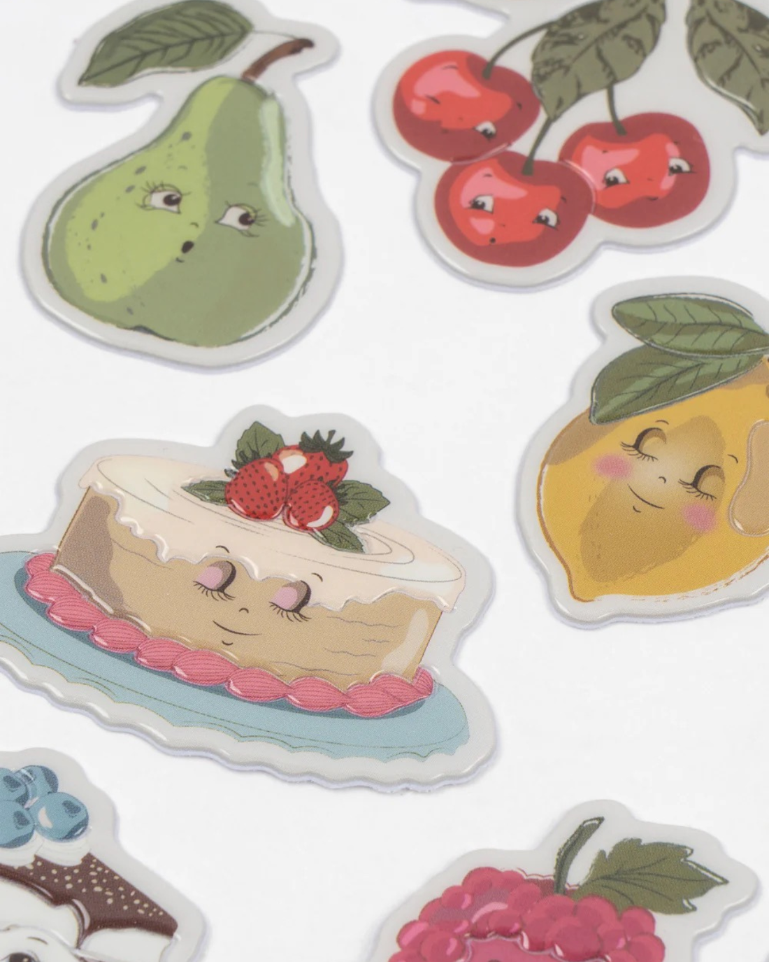 Puffy Stickers - Fruity by Konges Sløjd 
