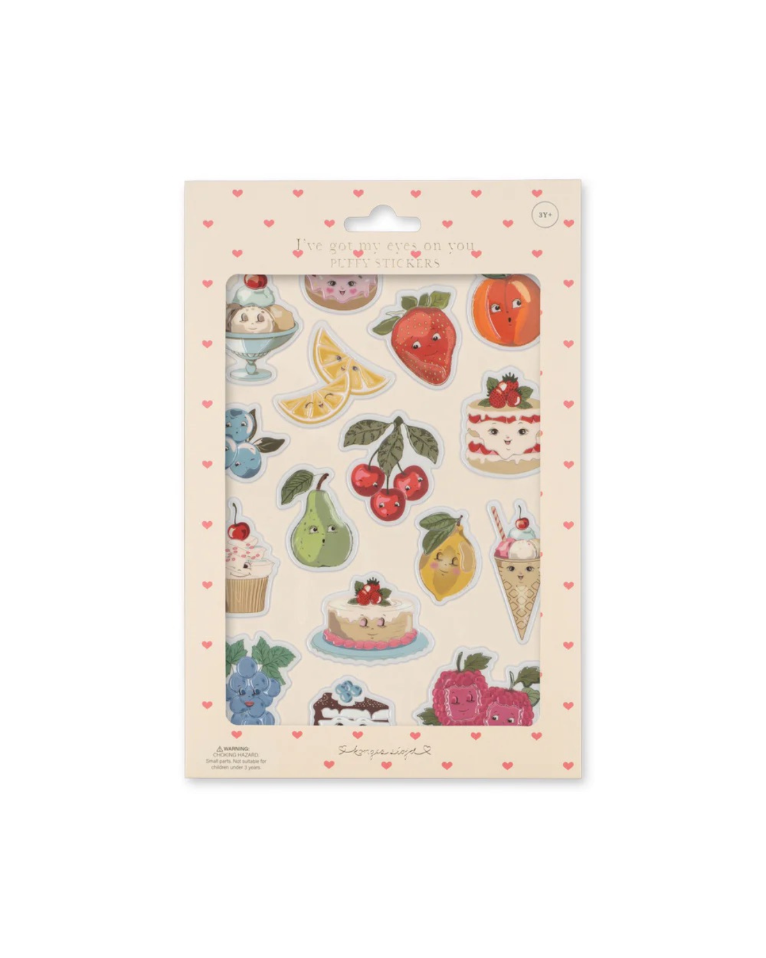 Puffy Stickers - Fruity by Konges Sløjd 