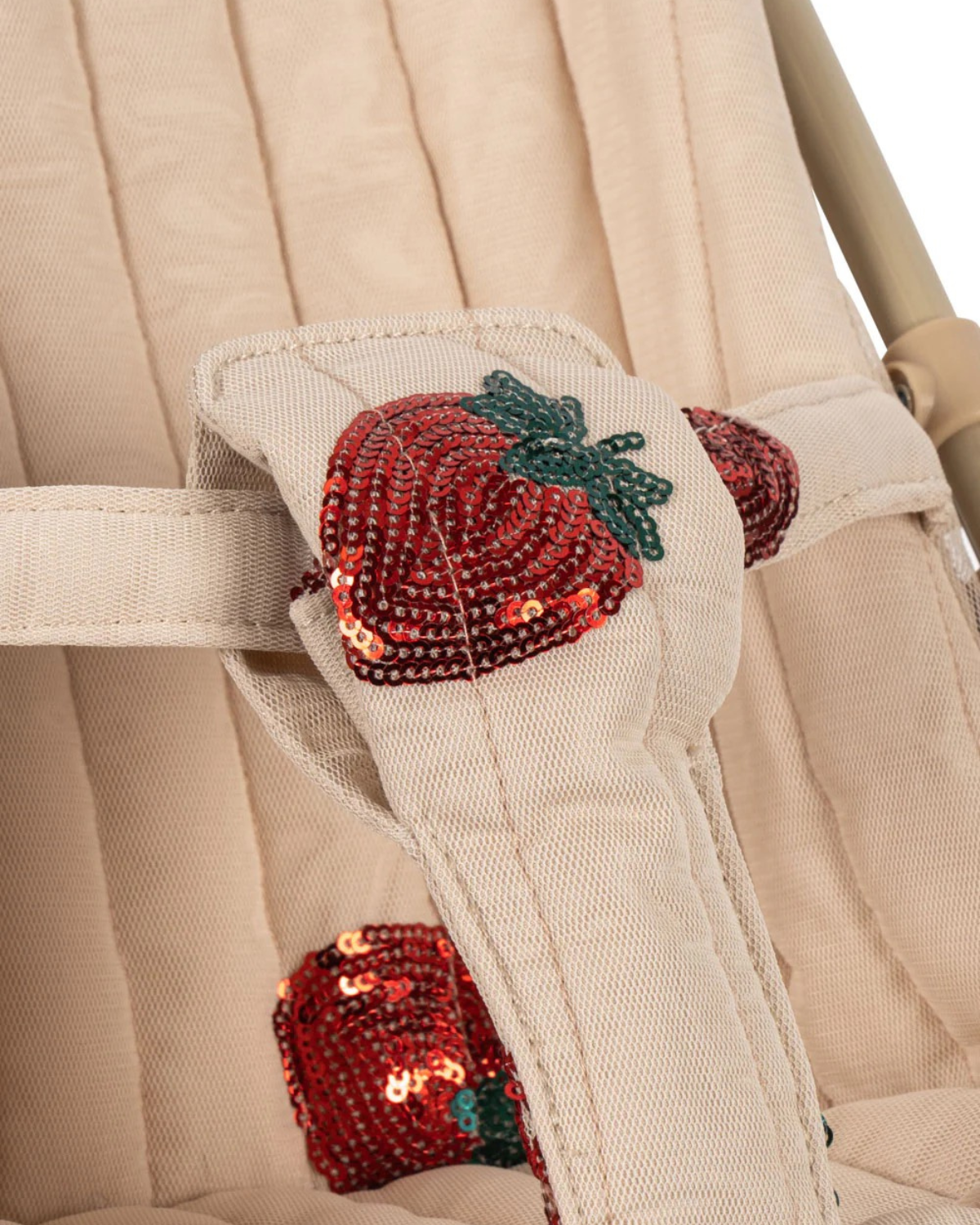 Tulle Doll Stroller - Strawberry by Konges Sløjd