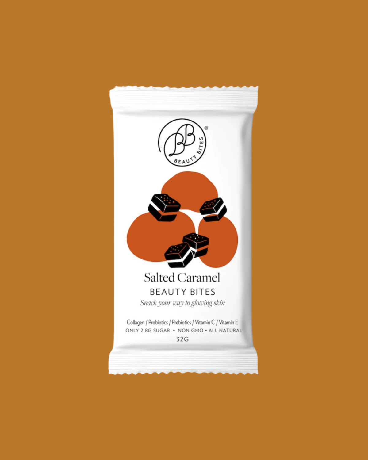 Salted Caramel Beauty Bites by Krumbled Foods
