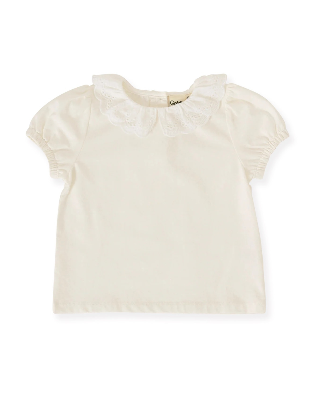 Goldie + Ace - Laura Puff Sleeve Collar T-Shirt 
