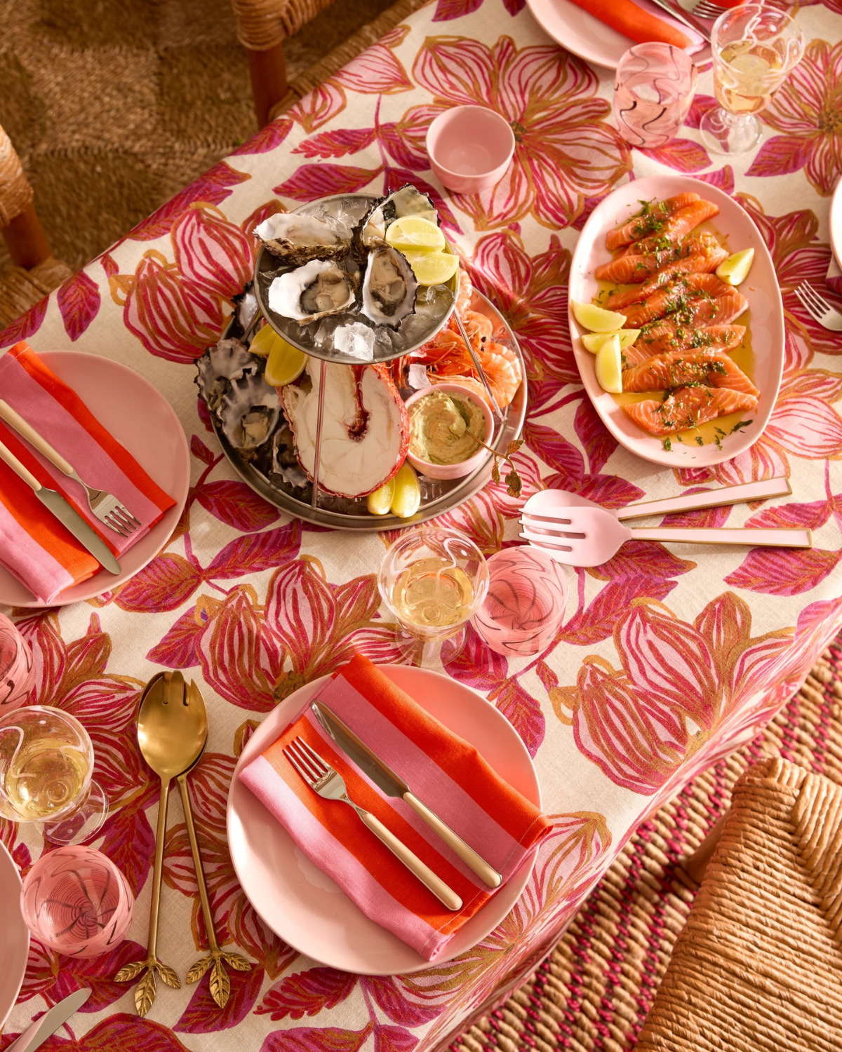 Bonnie &amp; Gold Neil Leaves Salad Servers