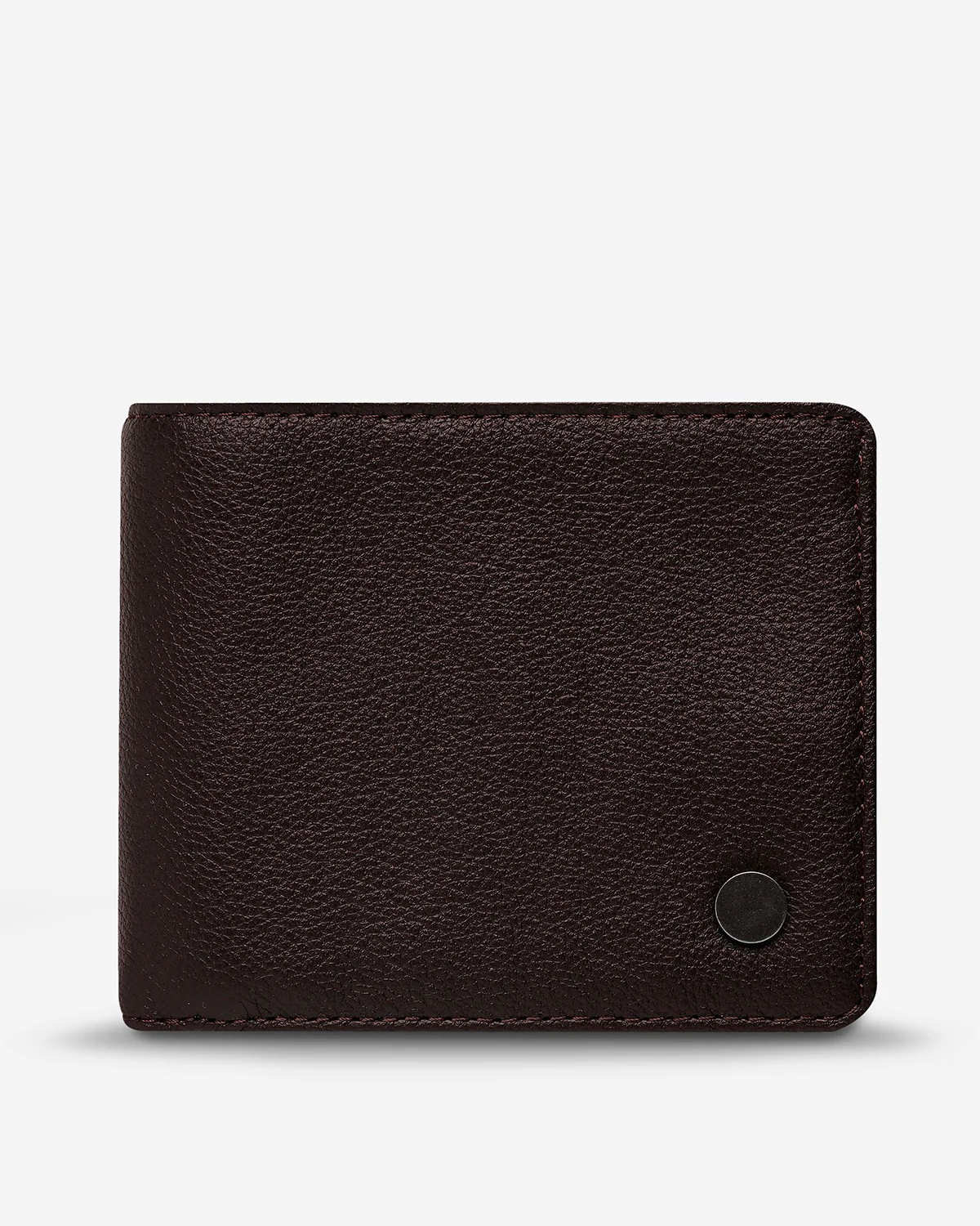 Mens Leonard Wallet - Chocolate by Status Anxiety