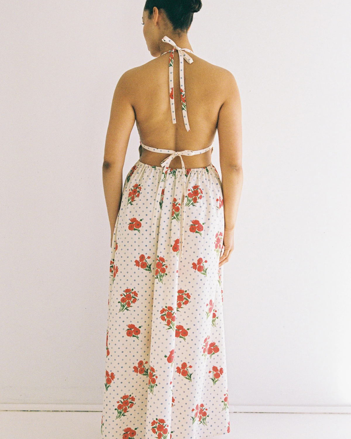Lily Maxi Dress - Poppies by Juni 