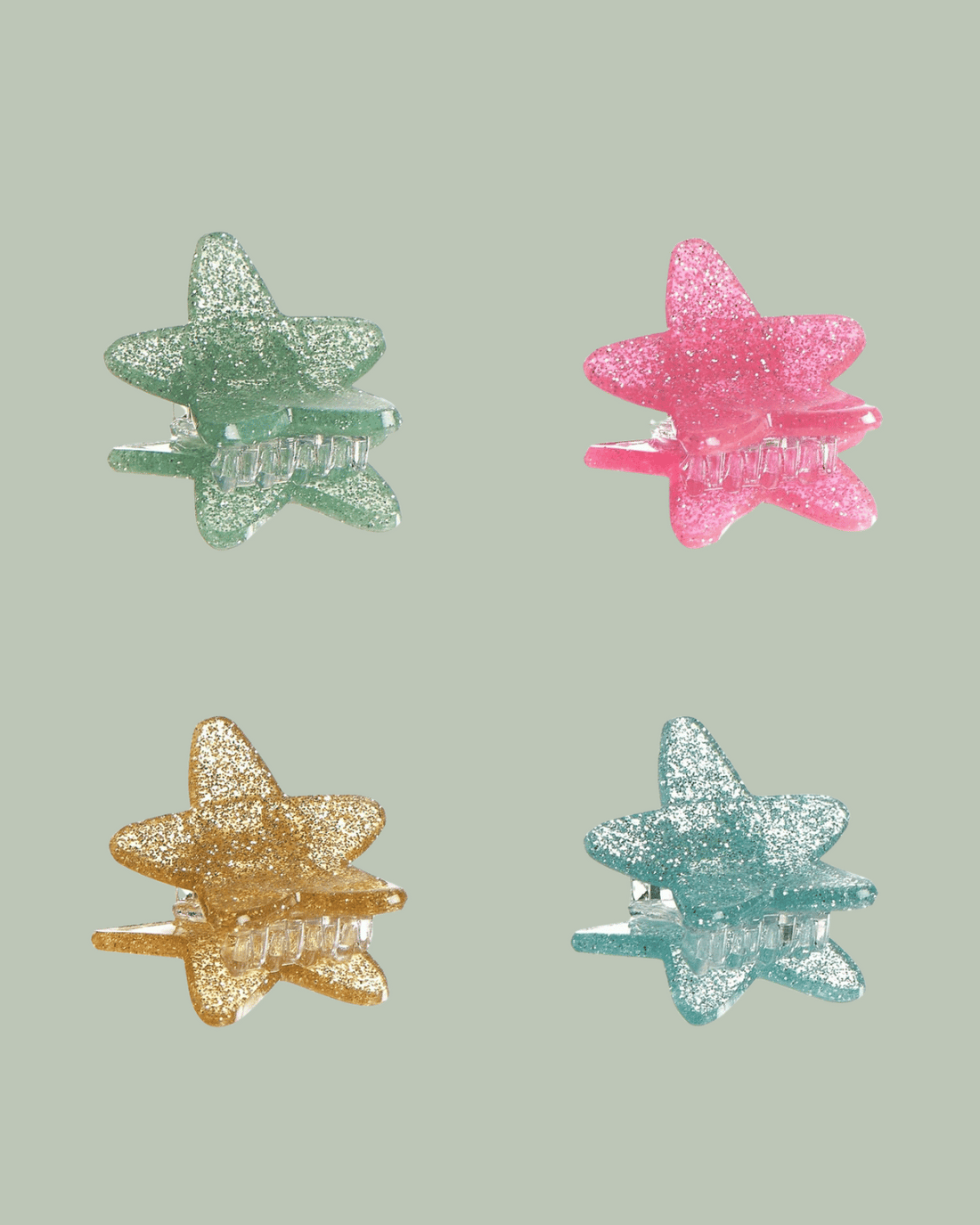 Little Stars Claw Clips (4 Pack) by Rockahula Kids