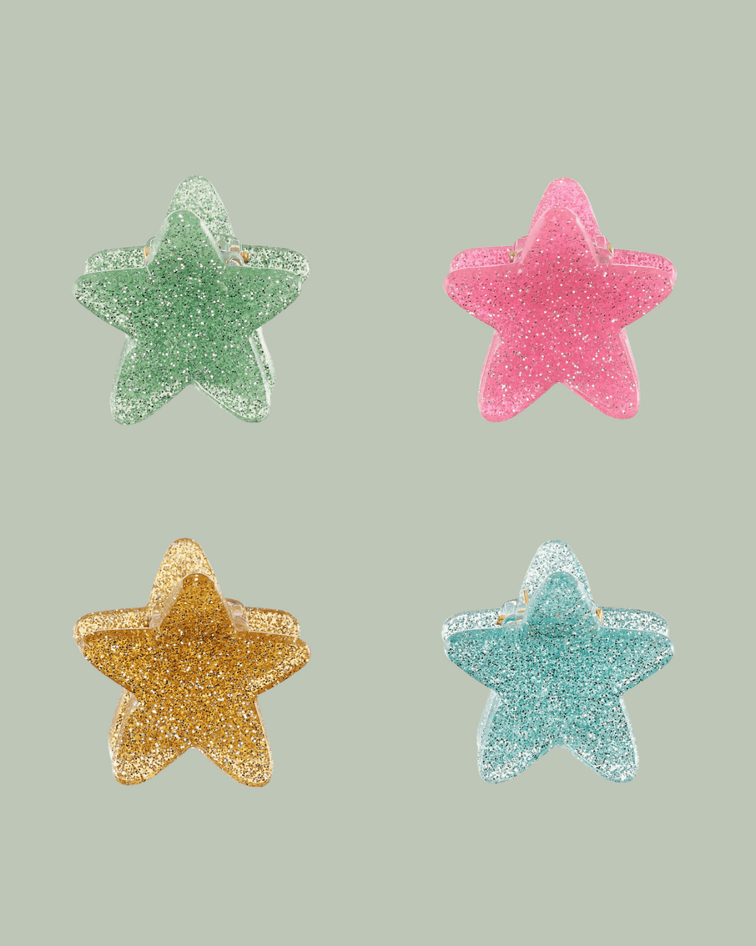 Little Stars Claw Clips (4 Pack) by Rockahula Kids