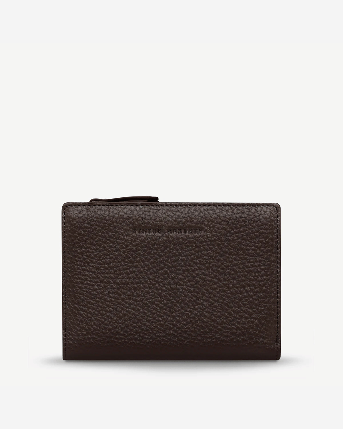 Status Anxiety Insurgency Leather Wallet - Cocoa 