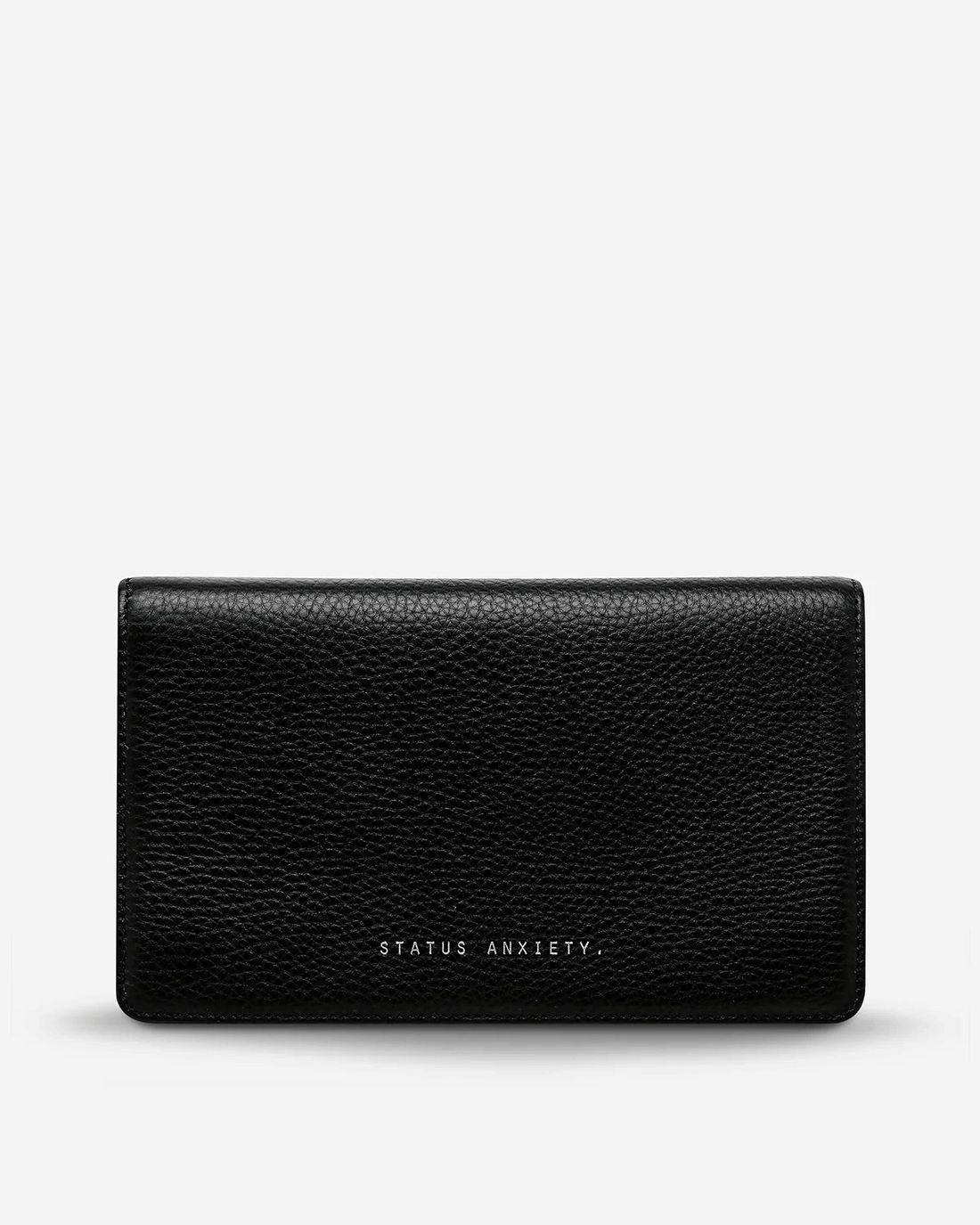 Status Anxiety Living Proof Leather Wallet - Black