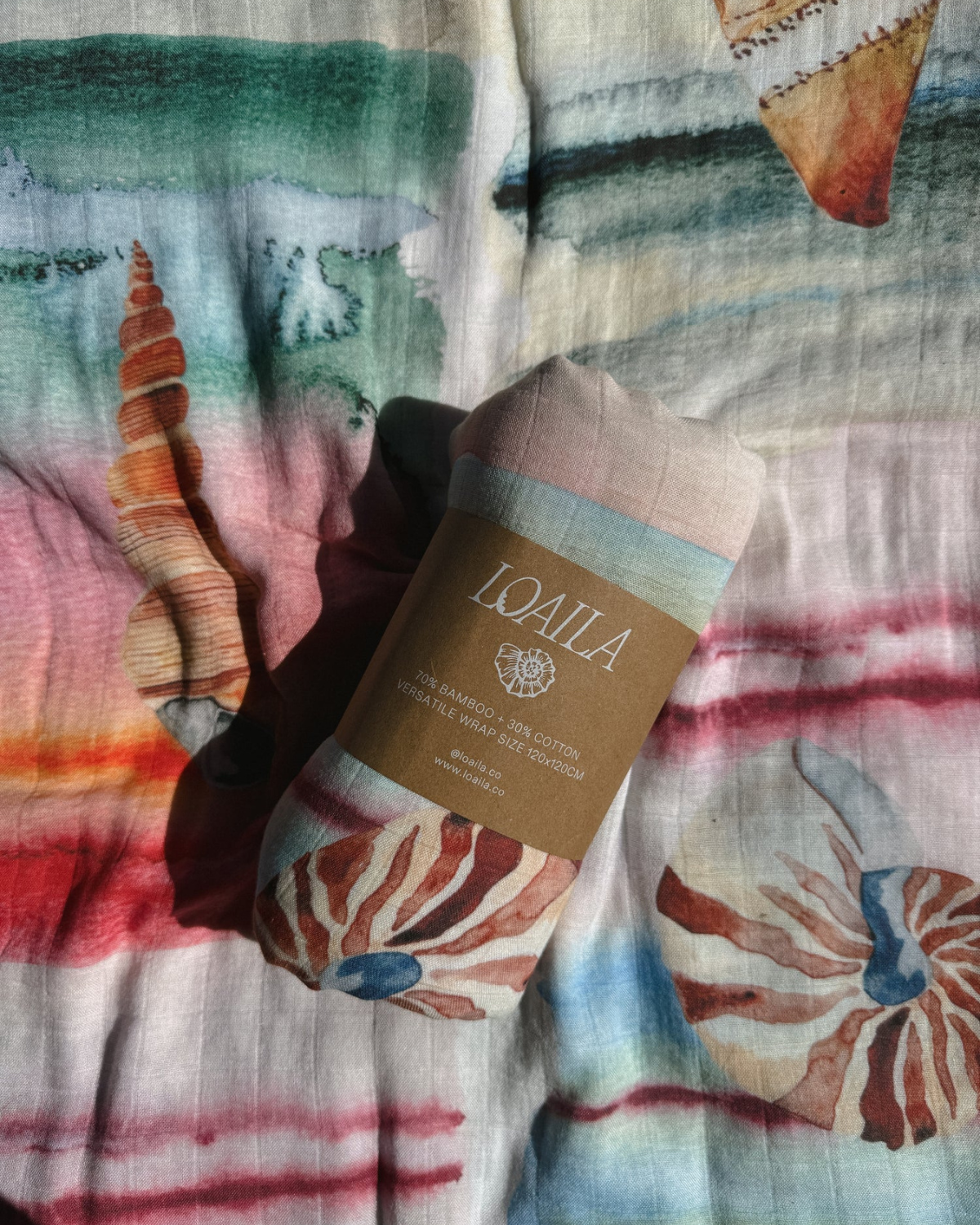 Baby Wrap in Treasure Tide by Loaila