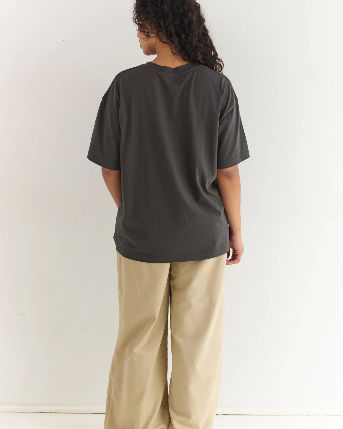 Lock Tee - Washed Black by Juni