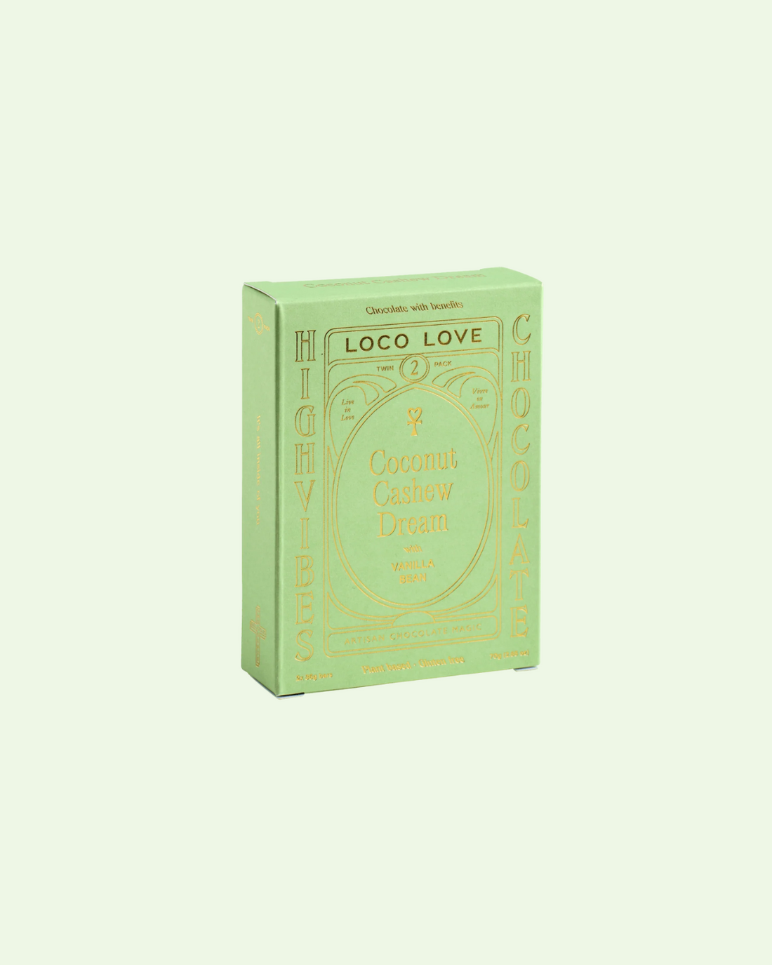 Loco Love Coconut Cashew Dream - Twin Pack 60g