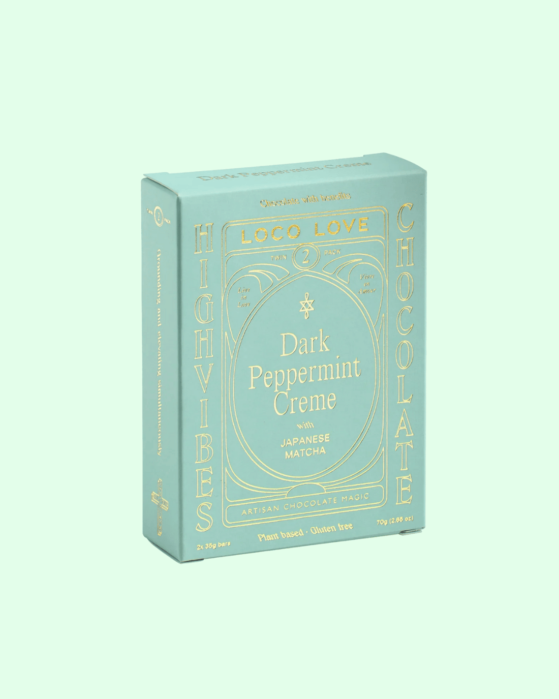 Dark Peppermint Creme  - Twin Pack 60g