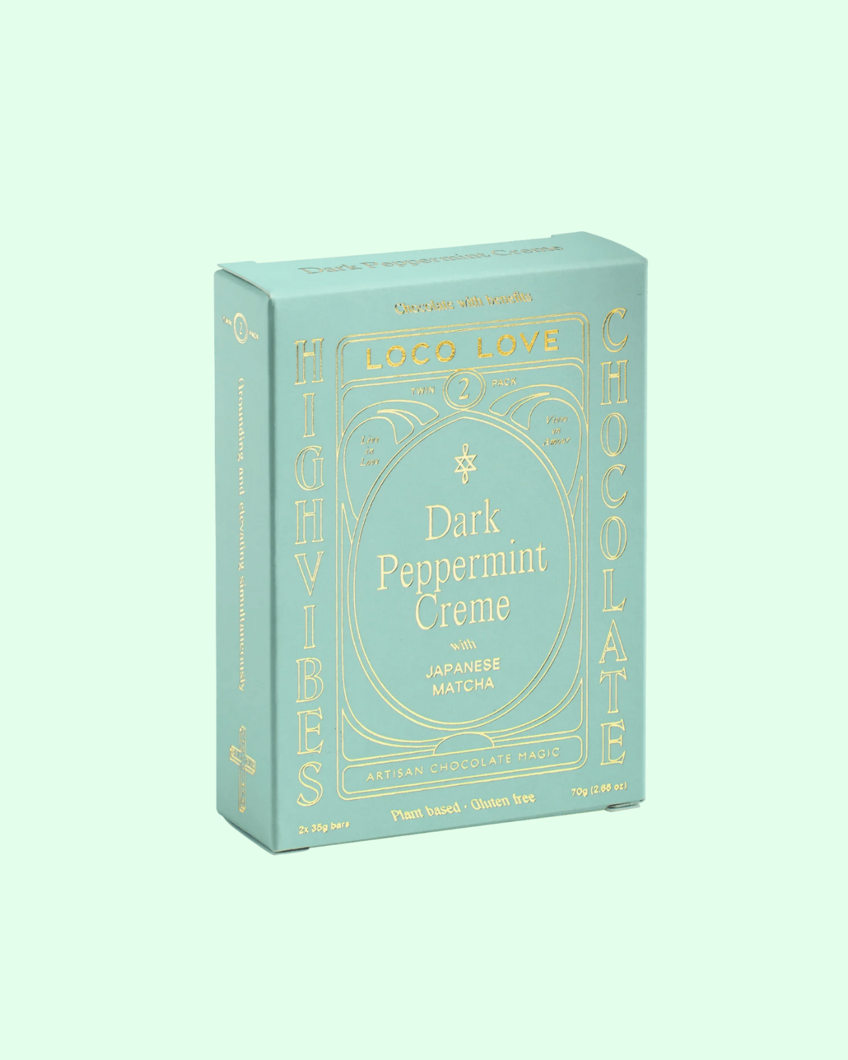 Dark Peppermint Creme  - Twin Pack 60g