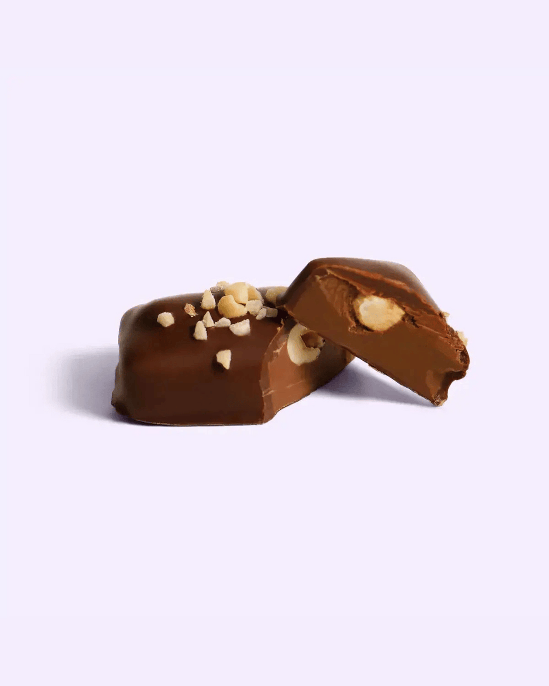 Loco Love Hazelnut Praline Chocolate - Twin Pack 60g