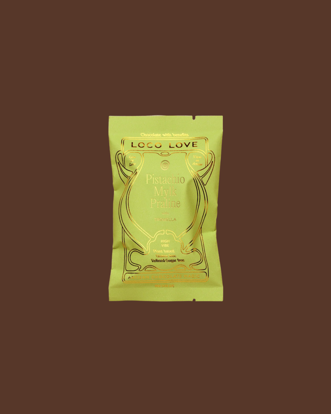 Loco Love Pistachio Mylk Praline Chocolate - Single 30g
