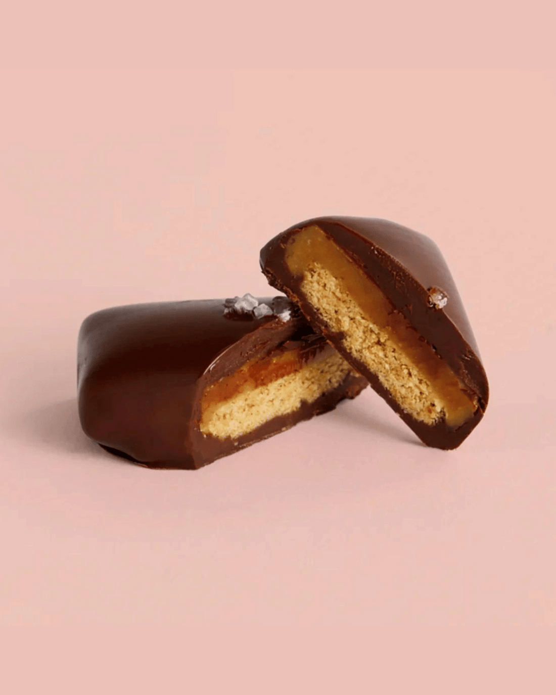 Loco Love Chocolate - Salted Caramel Shortbread - Single 30g