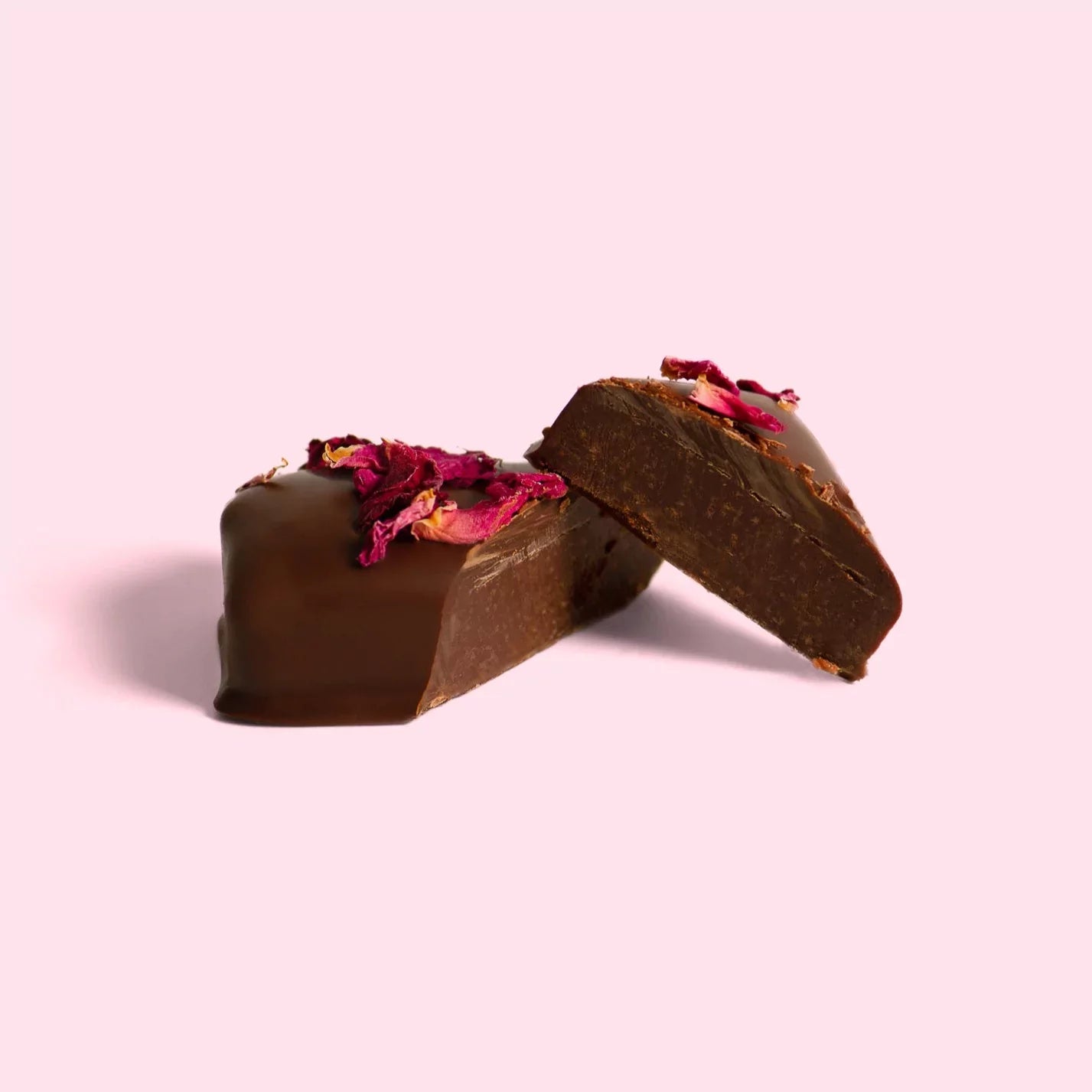 Loco Love Wild Rose Ganache Chocolate with Goji Berries - Single 30g